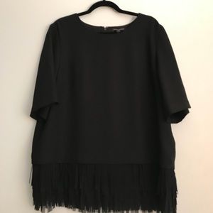 Banana Republic Fringe Top - Size XL
